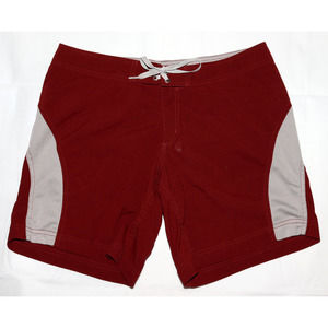 Water Girl by Patagonia Women's Board Shorts Swim Surf Bottom Drawstring Size 14